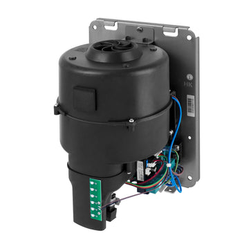 (2 szt.) AIR-WOLF | Suszarka do rąk z czujnikiem podczerwieni - Stal nierdzewna matowa czarna - Prime Gastro