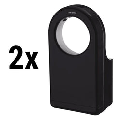 (2 szt.) AIR - WOLF | Suszarka do rąk z czujnikiem podczerwieni - ABS schwarz