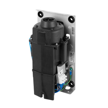 (2 szt.) AIR-WOLF | Suszarka do rąk z czujnikiem podczerwieni - Stal nierdzewna matowa czarna - Prime Gastro