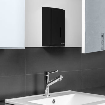 AIR-WOLF | Suszarka do rąk z czujnikiem podczerwieni - ABS matowy czarny - Prime Gastro