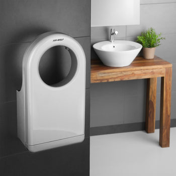 AIR-WOLF | Suszarka do rąk z czujnikiem podczerwieni - ABS srebrny - Prime Gastro