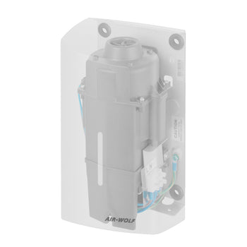 AIR-WOLF | Suszarka do rąk z czujnikiem podczerwieni - stal nierdzewna biała - Prime Gastro