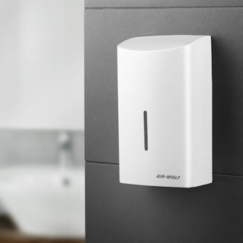 AIR-WOLF | Suszarka do rąk z czujnikiem podczerwieni - stal nierdzewna biała - Prime Gastro