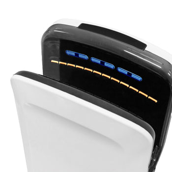 Suszarka do rąk z czujnikiem & lampą UV - biała - Prime Gastro