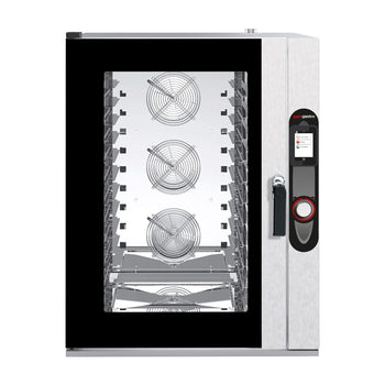 Piec konwekcyjno-parowy - Touch - 12x GN 1/1 - włącznie z systemem mycia - Prime Gastro