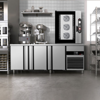 Piec konwekcyjno-parowy - Touch - 12x GN 1/1 - włącznie z systemem mycia - Prime Gastro