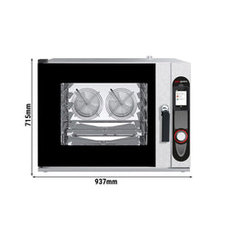 Piec konwekcyjno - parowy piekarniczy - Touch - 4x EN 60x40 - włącznie z systemem mycia