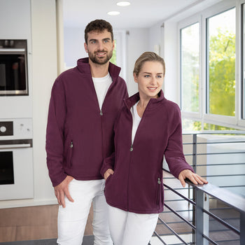 KARLOWSKY | Męska polarowa kurtka Robocza Warm-Up - Oberżyna - Rozmiar: 2XL - Prime Gastro