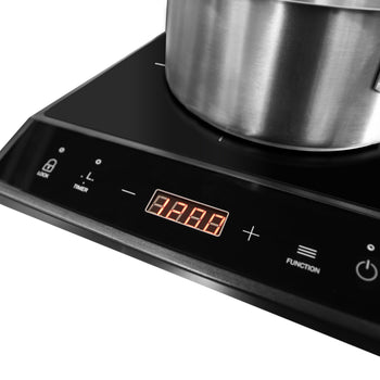 Mobilna kuchenka indukcyjna - 3,5 kW - 2 płyty grzewcze - Prime Gastro