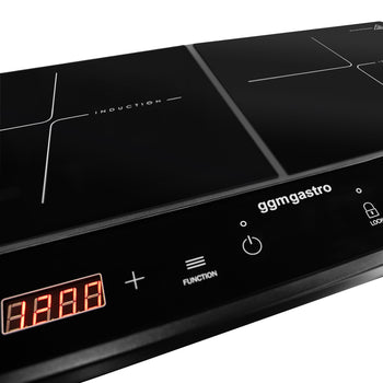 Mobilna kuchenka indukcyjna - 3,5 kW - 2 płyty grzewcze - Prime Gastro