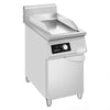 Płyta indukcyjna grillowa - 5kW - Gładka - Powierzchnia: 400x700mm - na podstawie z szafką - z szafką z 1 drzwiami, zdjęcie 1 z 4