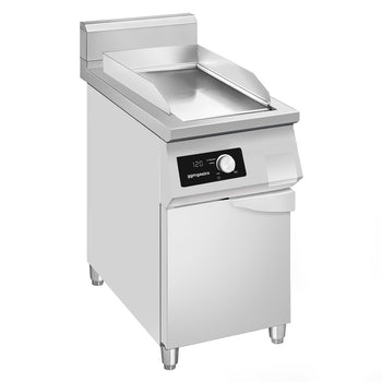 Indukcyjna płyta grillowa - 5 kW - gładka - Prime Gastro