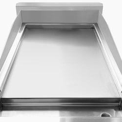 Indukcyjna płyta grillowa - 5 kW - gładka