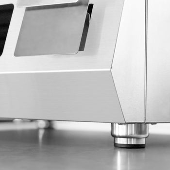 Indukcyjna płyta grillowa - 5 kW - gładka - Prime Gastro