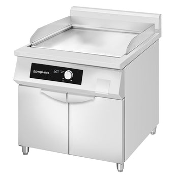 Indukcyjna płyta grillowa - 10 kW - Gładka - Prime Gastro