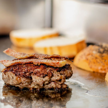 Indukcyjna płyta grillowa - 5 kW - gładka - Prime Gastro