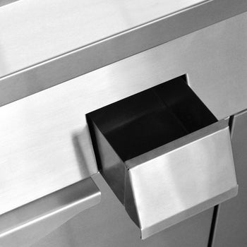 Indukcyjna płyta grillowa - 10 kW - Gładka - Prime Gastro