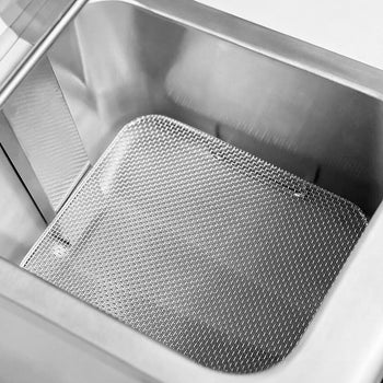 Podwójna frytownica indukcyjna - 8+8 litrów - 7 kW - kran spustowy - Prime Gastro