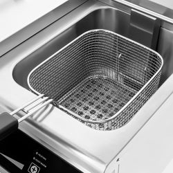 Frytownica indukcyjna - 8 litrów - 3,5 kW - kran spustowy