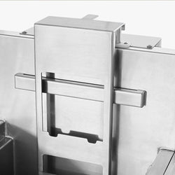 Frytownica indukcyjna - 30 litrów - 10 kW - z automatycznym podnoszeniem kosza