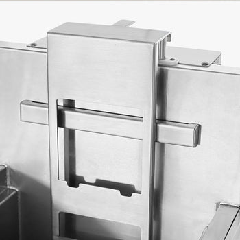 Frytownica indukcyjna - 30 litrów - 10 kW - z automatycznym podnoszeniem kosza - Prime Gastro