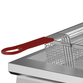 Frytownica indukcyjna - 30 litrów - 10 kW - z automatycznym podnoszeniem kosza - Prime Gastro