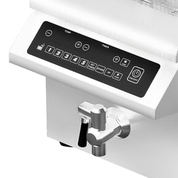 Frytownica indukcyjna - 8 litrów - 3,5 kW - z automatycznym podnoszeniem kosza