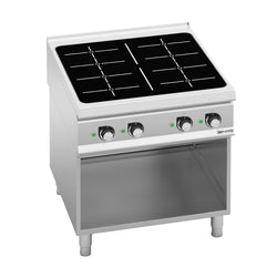 Kuchenka indukcyjna z płytą grzewczą - 28 kW