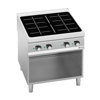 Kuchenka indukcyjna z płytą grzewczą - 28 kW - Prime Gastro