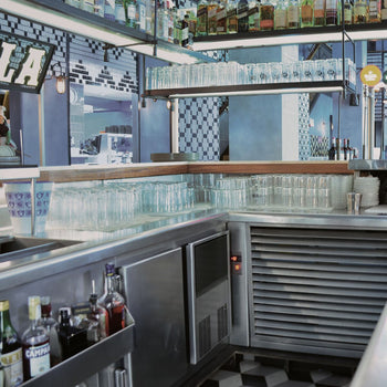 Kostkarka do lodu - wydrążony cylinder - 51 kg/24 godz. - Prime Gastro