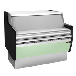 Lada kasowa - 990 mm - z oświetleniem LED - standard z czarnym panelem przednim