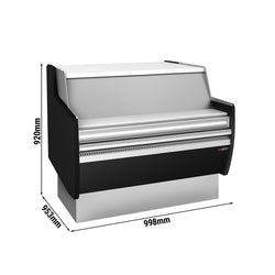 Lada kasowa - 990 mm - Panel przedni w kolorze czarnym