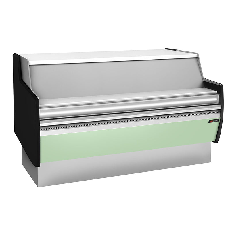 Lada kasowa - 1620 mm - z oświetleniem LED - standard z czarnym panelem przednim