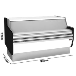 Lada kasowa - 1620 mm - Biały panel przedni