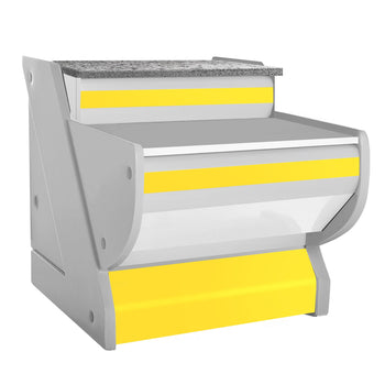 Lada kasowa - 800 mm - panel przedni żółty - Prime Gastro