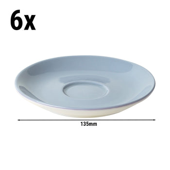 (6 sztuk) BART COLOUR CAFE - spodek do kawy - Ø 135 mm - jasnoniebieski - Prime Gastro