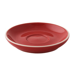 (6 sztuk) COLORS - Spodek do kawy - Ø 120 mm - Czerwony