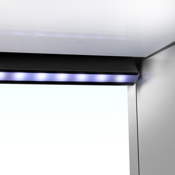 Tapas - Witryna chłodnicza PREMIUM - 8x GN 1/3 - czarna - Prime Gastro