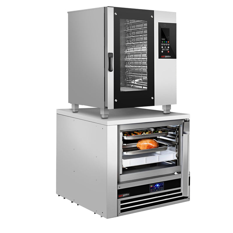 Piec konwekcyjno - parowy - Touch - 10x GN 1/1 - włącznie z zamrażarką szokową 5x GN 1/1