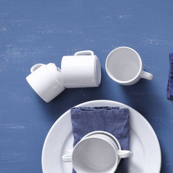 (12 sztuk) BUDGETLINE - Filiżanka do kawy Mammoet Neo - 190ml - Biały