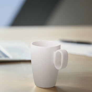 (6 sztuk) LUX - Filiżanka do kawy Maastricht - 210 ml - kość słoniowa - Prime Gastro