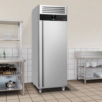 Chłodziarka ze stali nierdzewnej PREMIUM - GN 2/1 - 600 litrów - z 1 drzwiami - Prime Gastro