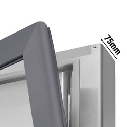 Zamrażarka ze stali nierdzewnej PREMIUM - GN 2/1 - 1200 litrów - z 2 drzwiami