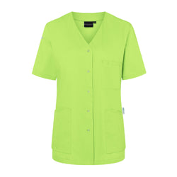 KARLOWSKY | Tunika damska z krótkim rękawem Essential - zielony kiwi - Rozmiar: 40