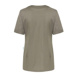 KARLOWSKY | Tunika damska z krótkim rękawem Essential - Szałwia - Rozmiar: 44