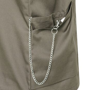 KARLOWSKY | Tunika damska z krótkim rękawem Essential - Szałwia - Rozmiar: 56 - Prime Gastro