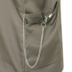 KARLOWSKY | Tunika damska z krótkim rękawem Essential - Szałwia - Rozmiar: 46