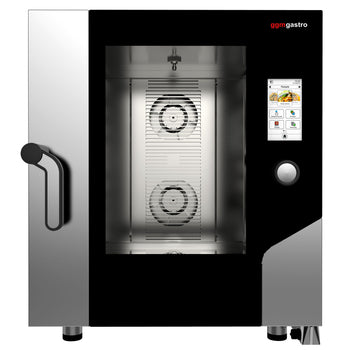 Piec konwekcyjno-parowy - Touch - 7x GN 1/1 - włącznie z systemem mycia i czujnikiem temperatury - Prime Gastro