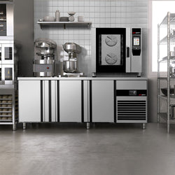 Piec konwekcyjno - parowy - Touch - 7x GN 1/1 - włącznie z systemem mycia & czujnikiem temperatury