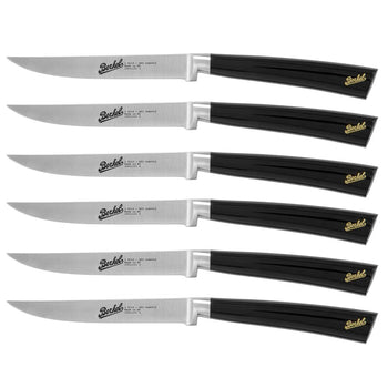 BERKEL | ELEGANCE - Zestaw do steków - 6-częściowy - Ostrze: 110 mm - Prime Gastro